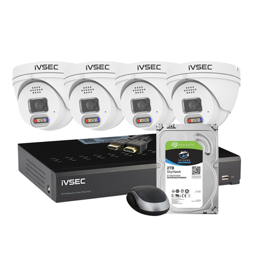 Starlink Compatible Premium CCTV Kit for Commercial and Residential